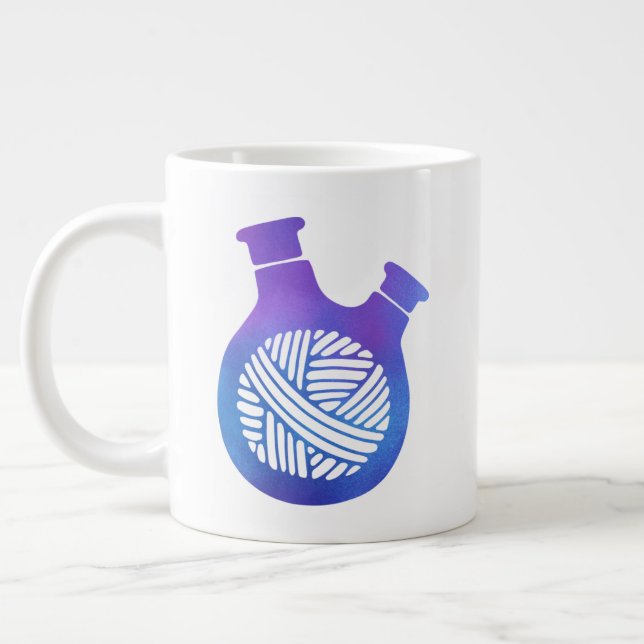 Jumbo ChemKnits Creations Mug (Gauche)