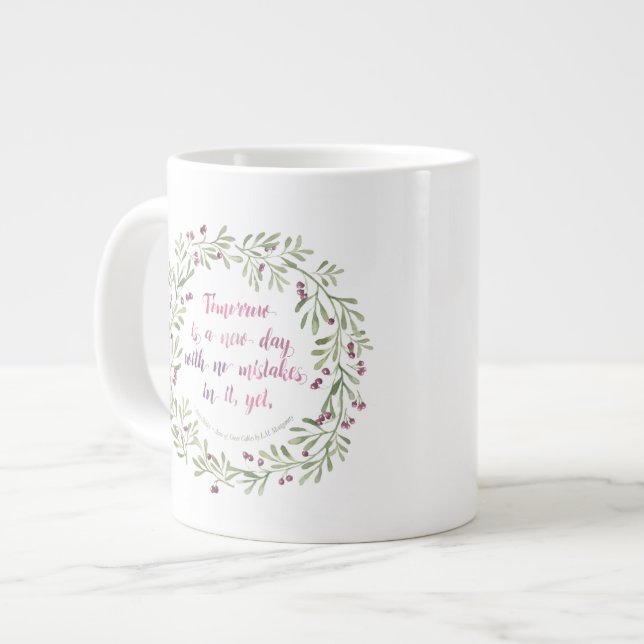 Jumbo Mug - Demain est un nouveau jour... (Devant gauche)