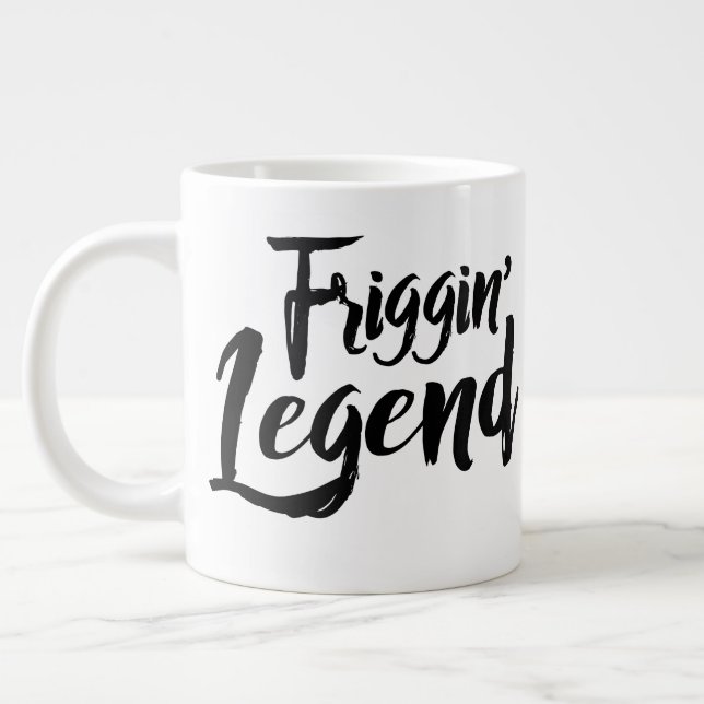 Jumbo Mug - Friggin' Legend (Gauche)