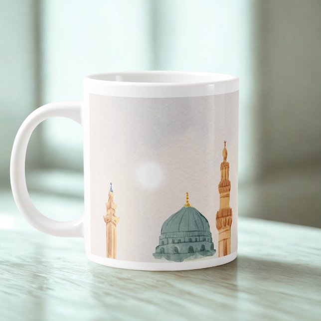Jumbo Mug "Sabr" de la Sérénité quotidienne - Art  (Créateur téléchargé)