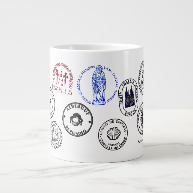 Jumbo Mug Saint James Way (Devant)