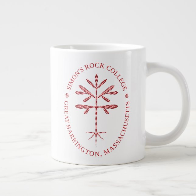 Jumbo Simon's Rock Seal Mug en rouge (Droite)