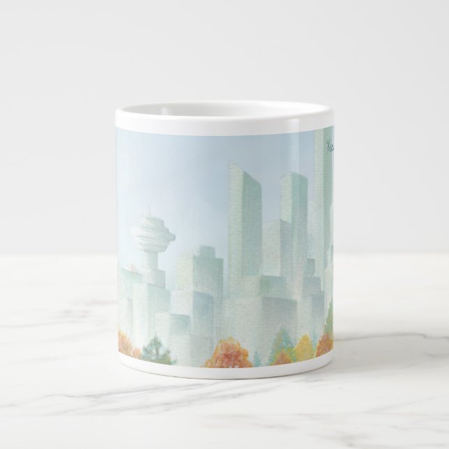 Jumbo Vancouver Coffee Mug Stanley Park Art Cup (Devant)
