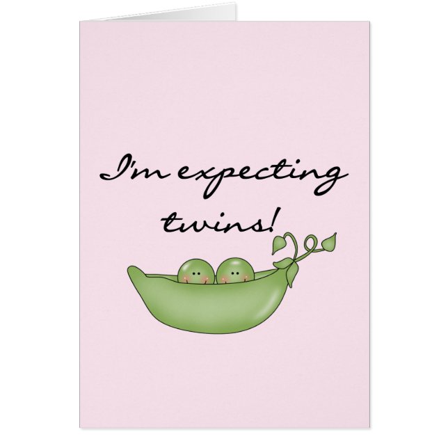 Jumeaux attendus - Pois dans un pod (Devant)