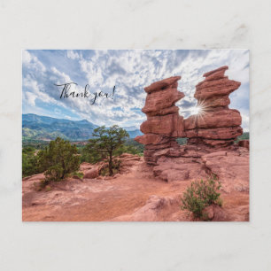 Jumeaux siamois Colorado Sunburst Carte postale de