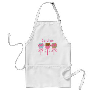 Jummy Pop de gâteau rose personnalisé tablier