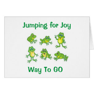 JUMPER POUR "JOIE" POUR "VOUS" FÉLICITATIONS
