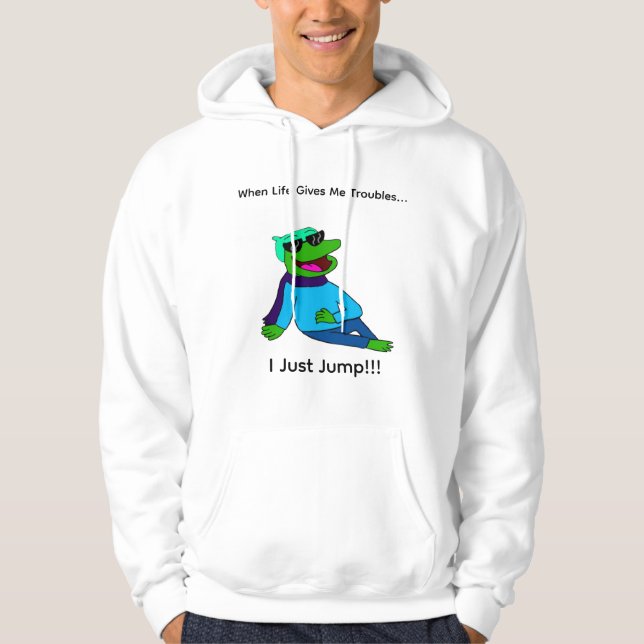 Jumpetty Jipps - Sweat à capuche pour hommes (Devant)