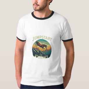 Jumpstart the Journey" T-shirt Design