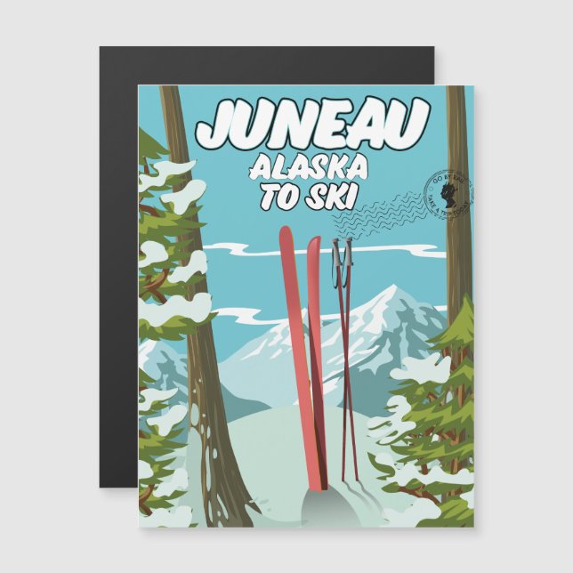 Juneau Alaska À Ski (Devant / Derrière)