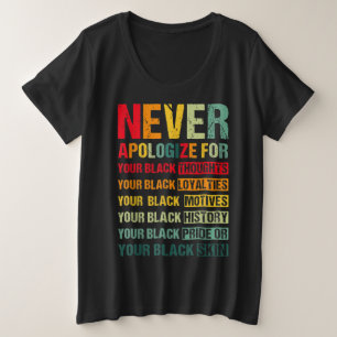 Junetten Black Pride Ne S'Excuse Jamais Pour Votre