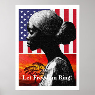 Junetten Urban Rhythm : Afrocentric Giclee Poster