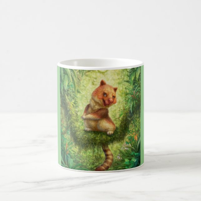 Jungle Arbre sauvage Kangaroo Mug (Centre)
