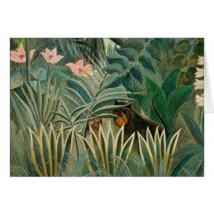 Jungle équatoriale, 1909 (huile sur la toile)