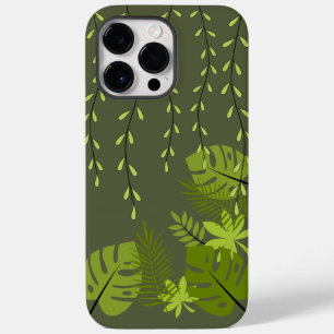 Jungle Feuille Coque-Mate iPhone 14 Pro Max Coque