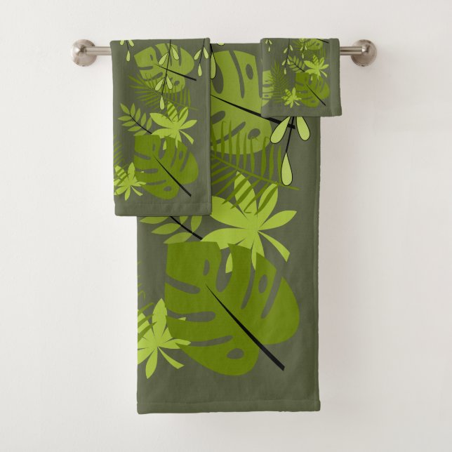 Jungle Feuille Coque-Mate iPhone 14 Pro Max Coque (En situation)