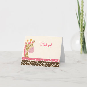 Jungle Giraffe (rose) Folle Merci notes