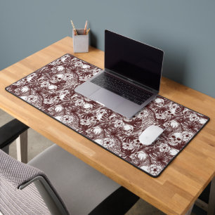 Jungle Skuls bureau Mat