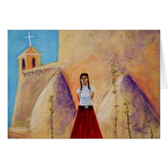 Jupe rouge (JE) (Devant horizontal)