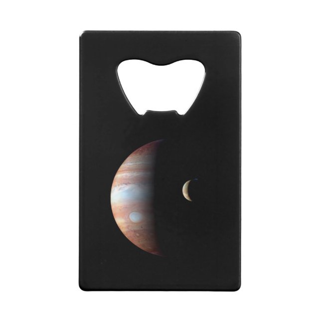 Jupiter Géante gazeuse et Io Lune galiléenne (Devant)