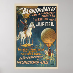 Jupiter - Ringling Bros - Affiche de Cirque