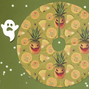 Jupon De Sapin En Molleton Ananas sculptés