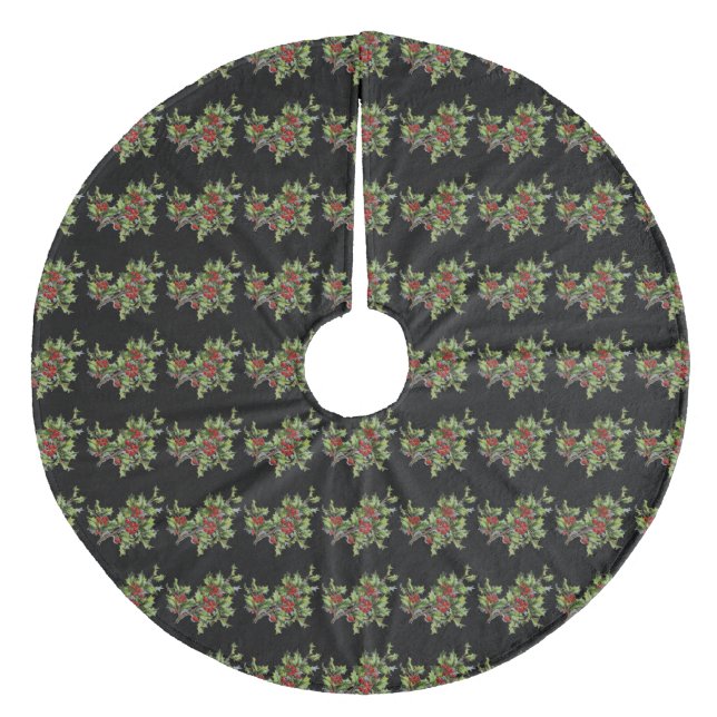 Jupon De Sapin En Molleton Baies Holly 001 (Devant)