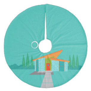 Jupon De Sapin En Molleton La jupe de Noël de l'Âge de l'espace