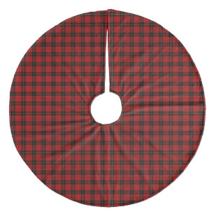 Jupon De Sapin En Molleton MacQueen Tartan rouge et noir plaid