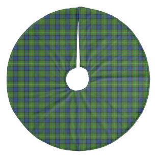 Jupon De Sapin En Molleton Muir Moore écossais vert bleu plaid