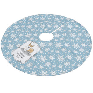 Jupon De Sapin En Molleton Pembroke Welsh Corgi Maman (rouge 1) Chien Maman M