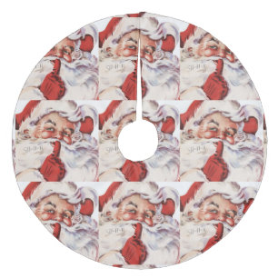 Jupon De Sapin En Molleton Père Noël 002
