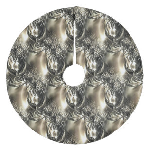 Jupon De Sapin En Molleton Perles dorées