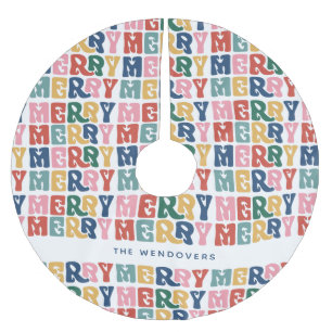 JUPON DE SAPIN EN POLYESTER BROSSÉ 