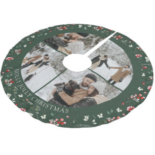 JUPON DE SAPIN EN POLYESTER BROSSÉ 