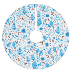 JUPON DE SAPIN EN POLYESTER BROSSÉ 