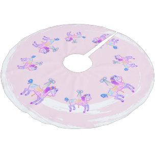 JUPON DE SAPIN EN POLYESTER BROSSÉ 