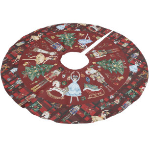 JUPON DE SAPIN EN POLYESTER BROSSÉ 