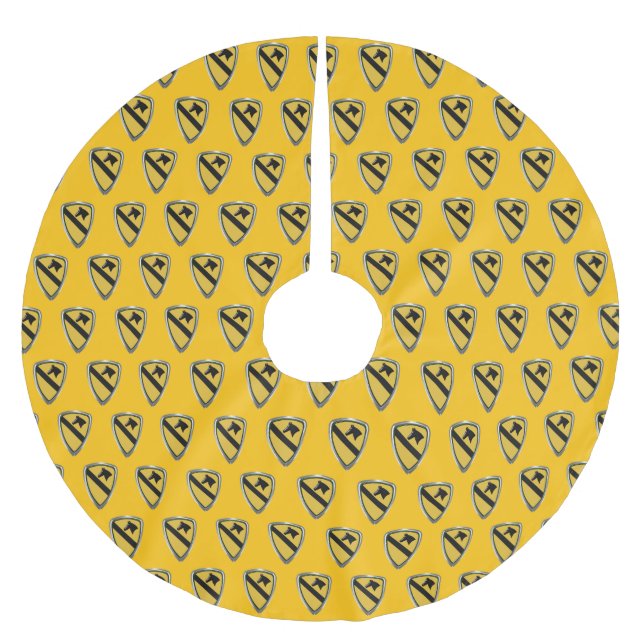 Jupon De Sapin En Polyester Brossé 1re division de cavalerie (Devant)