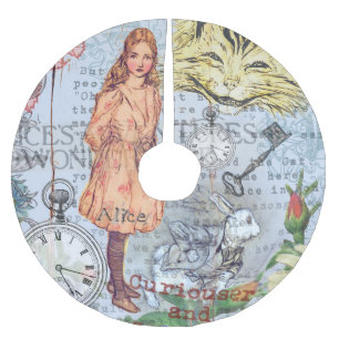 Jupon De Sapin En Polyester Brossé Alice au pays des merveilles Classique Rackham