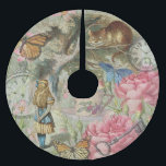 Jupon De Sapin En Polyester Brossé Alice Chat du Cheshire Jardin de l'Arbre Wonderlan<br><div class="desc">C'est l'œuvre d'art classique d'Alice issue du livre Les Aventures d'Alice au pays des merveilles, avec le célèbre Chat du Cheshire, alors qu'Alice discute avec le Chat du Cheshire assis dans son arbre. Cette image d'Alice au pays des merveilles est basée sur l'image originale du Chat du Cheshire de la...</div>