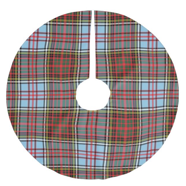 Jupon De Sapin En Polyester Brossé Ancienne jupe d'arbre de Noël Anderson (Devant)