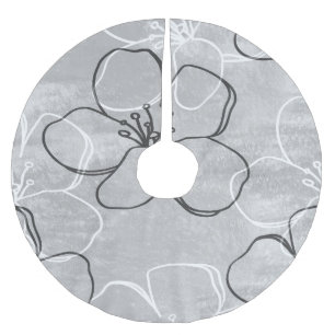 Jupon De Sapin En Polyester Brossé Apple Blossom Dream : Ornement Abstrait