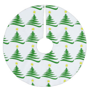 JUPON DE SAPIN EN POLYESTER BROSSÉ **ARBRE DE NOËL OH ARBRE DE NOËL** SKIRT D'ARBRE