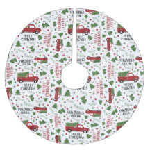 Arbre de Noël vintage Red Truck