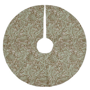 Jupon De Sapin En Polyester Brossé Arcadia de William Morris vintage entièrement sans