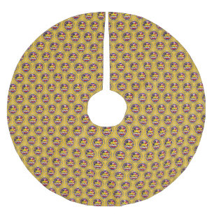 Jupon De Sapin En Polyester Brossé Armure