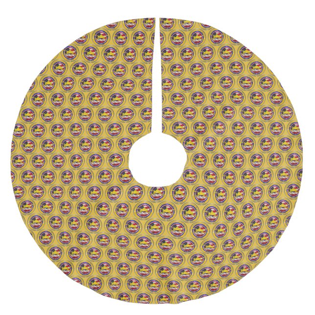 Jupon De Sapin En Polyester Brossé Armure  (Devant)