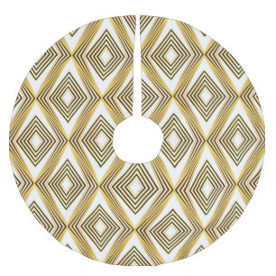 Jupon De Sapin En Polyester Brossé Art Déco Arrière - plan géométrique Abstrait