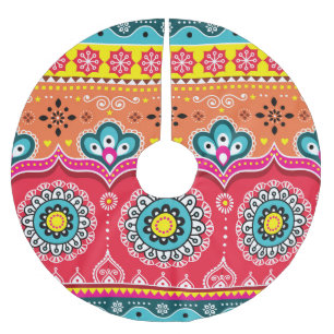 Jupon De Sapin En Polyester Brossé Art du camion pakistanais : coloré